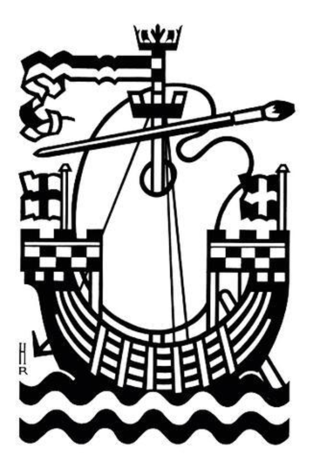 RSMA ship and brush emblem